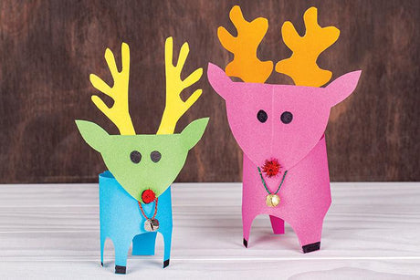 Colourful Reindeer - Zart Art