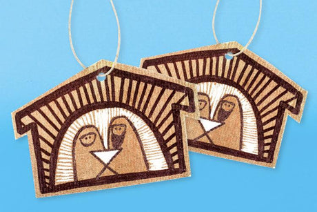 Hanging Nativity Scene - Zart Art