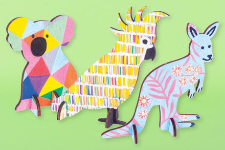 Patterned Australian Animals - Zart Art