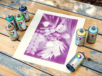 Botanical Spray Paint - Zart Art