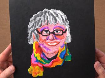 Plastiplay Portrait - World Teachers' Day - Zart Art