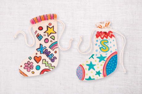 Christmas Stocking Decoration - Zart Art