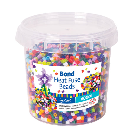 Bond Fuse Beads Pack of 6000 - Zart