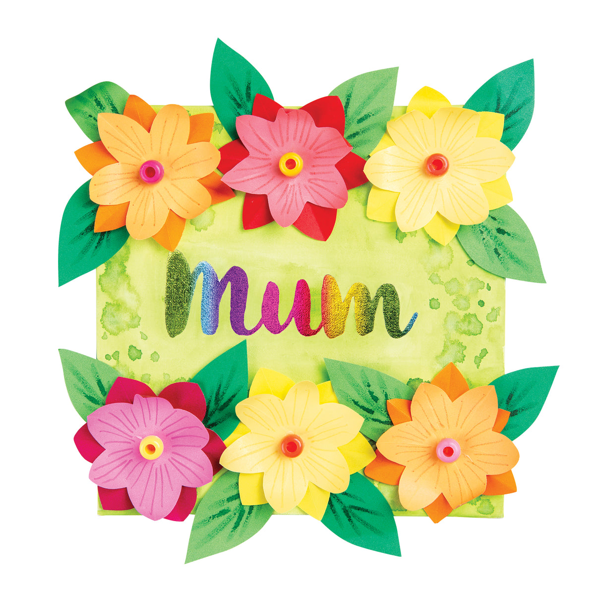 DIY Foil Mother's Day Canvas Pack of 6 - Zart