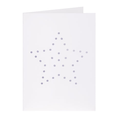 Stitch Cards Tree and Star Pack of 30 - Zart