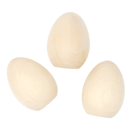 Wooden Easter Eggs Pack of 3 - Zart