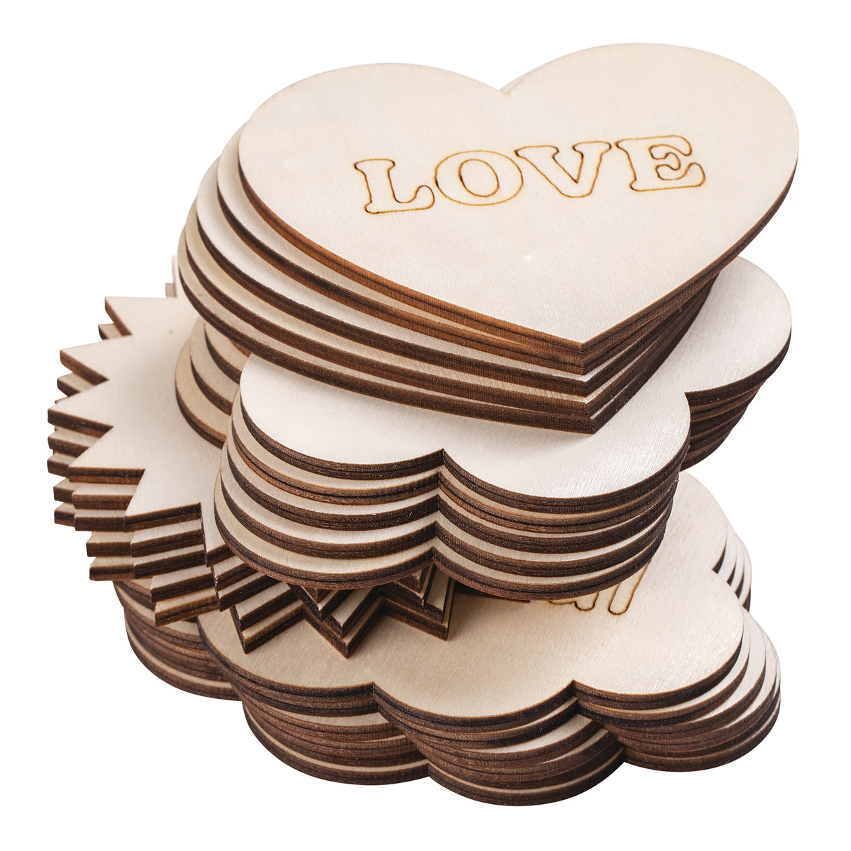 Wooden Coaster Wellbeing Pack of 20 - Zart