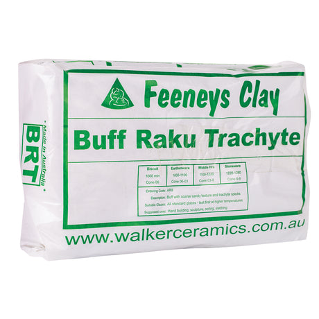 Feeneys Buff Raku Trachyte (BRT) 12.5kg - Zart