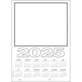 Cardboard Calendar Blank A3 2025 Pack of 10 - Zart