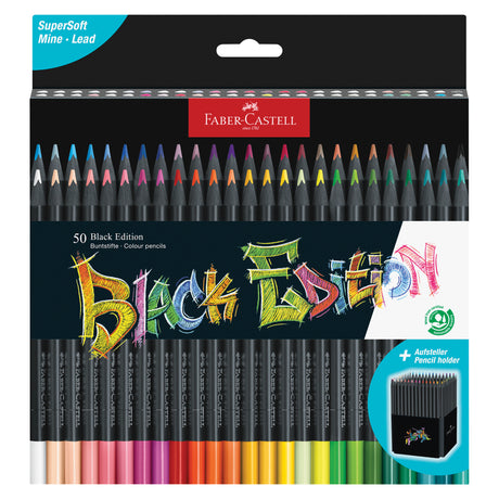 Faber-Castell Black Edition Colour Pencils - Zart