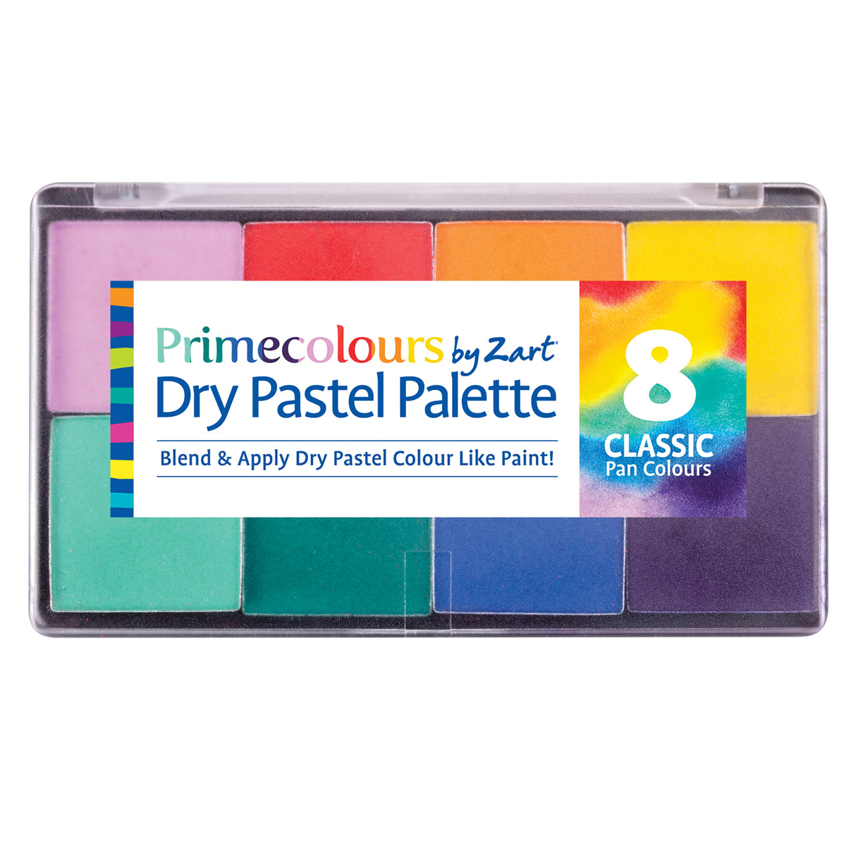 Pastels Palettes by Zart Basics Pack of 8 - Zart