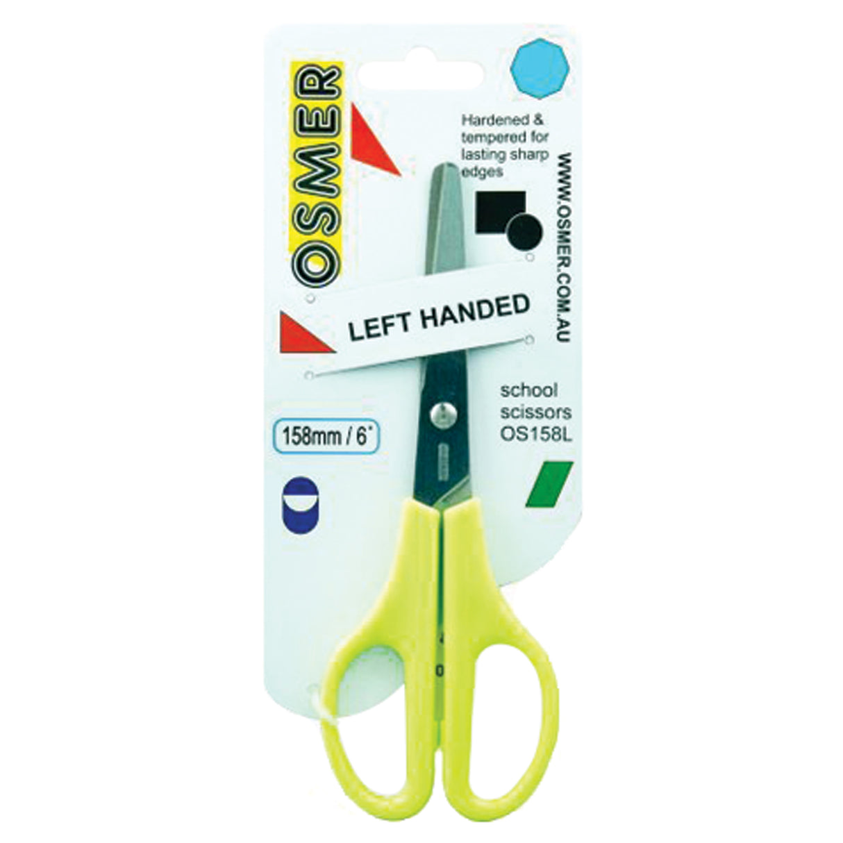 School Scissors Left Handed - Zart