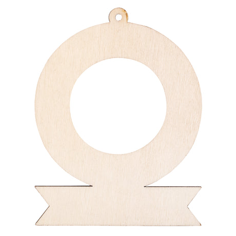 Wooden Wreath and Tree with Banner Pack of 12 - Zart