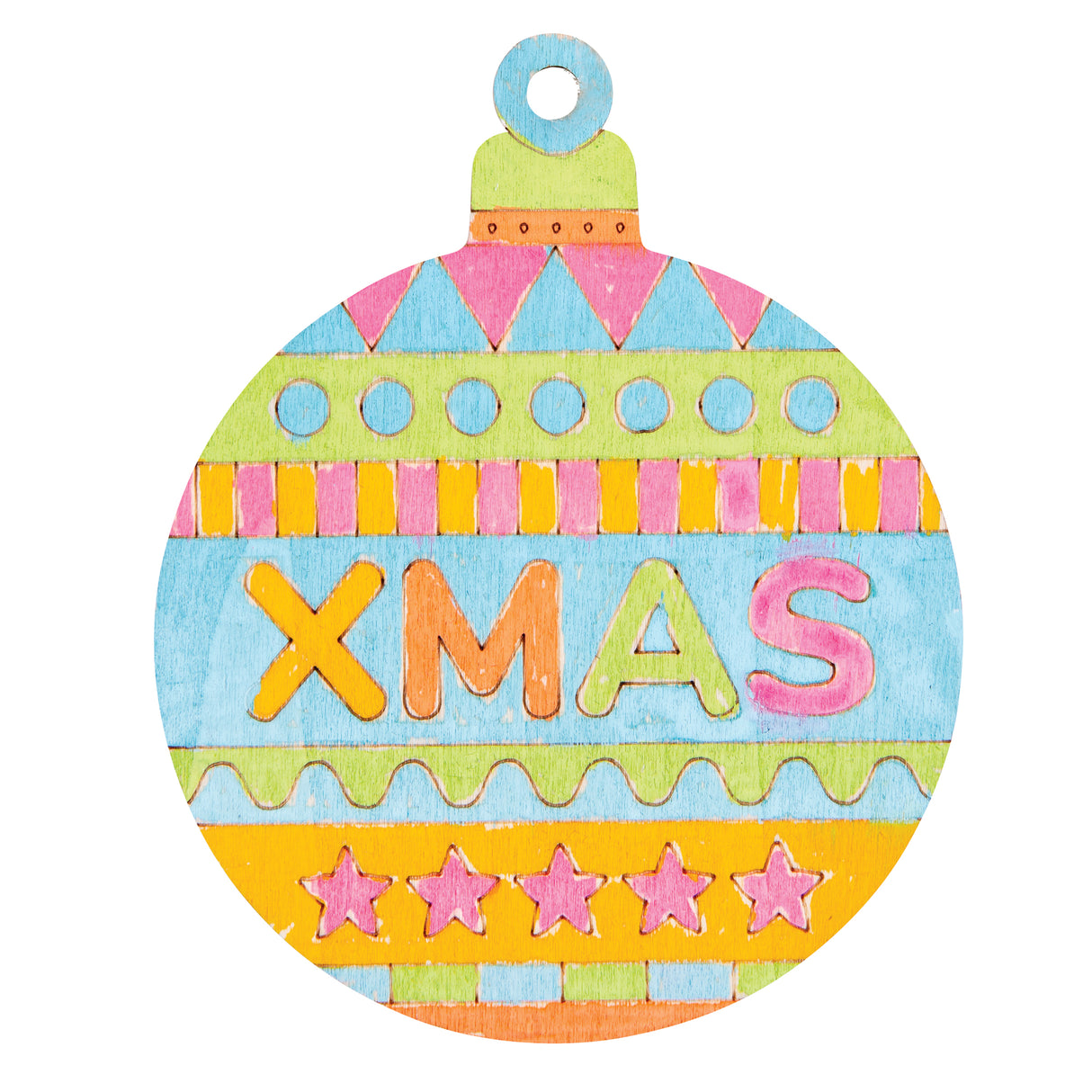 ColourMe Christmas Baubles Pack of 10 - Zart