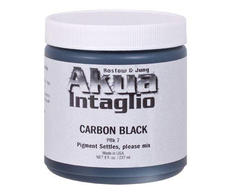 Akua Intaglio Ink Carbon Black 236mL - Zart