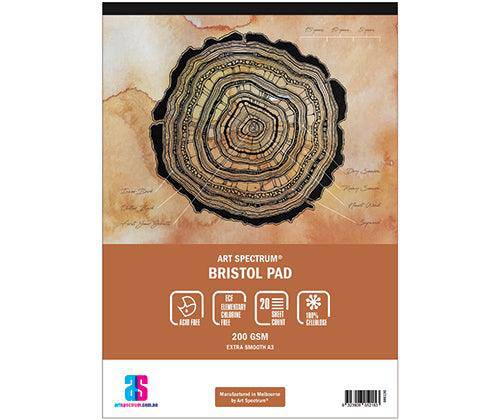 Art Spectrum Bristol Pad 200gsm A3 Smooth 20 Sheets - Zart