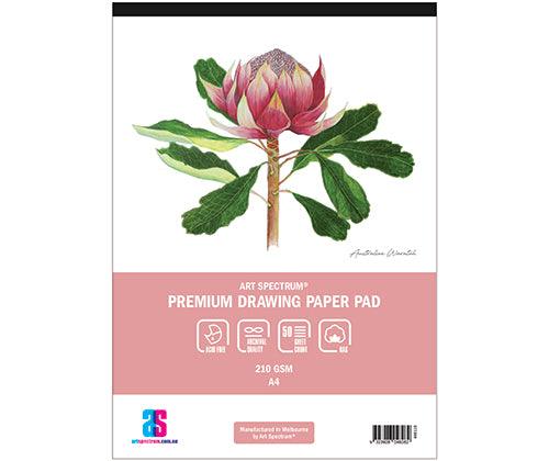 Art Spectrum Premium Drawing Paper Pad 210 gsm A4 Pack of 50 - Zart