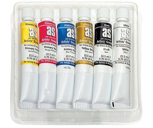 Art Spectrum Gouache 22.5mL Colours Pack of 6 - Zart