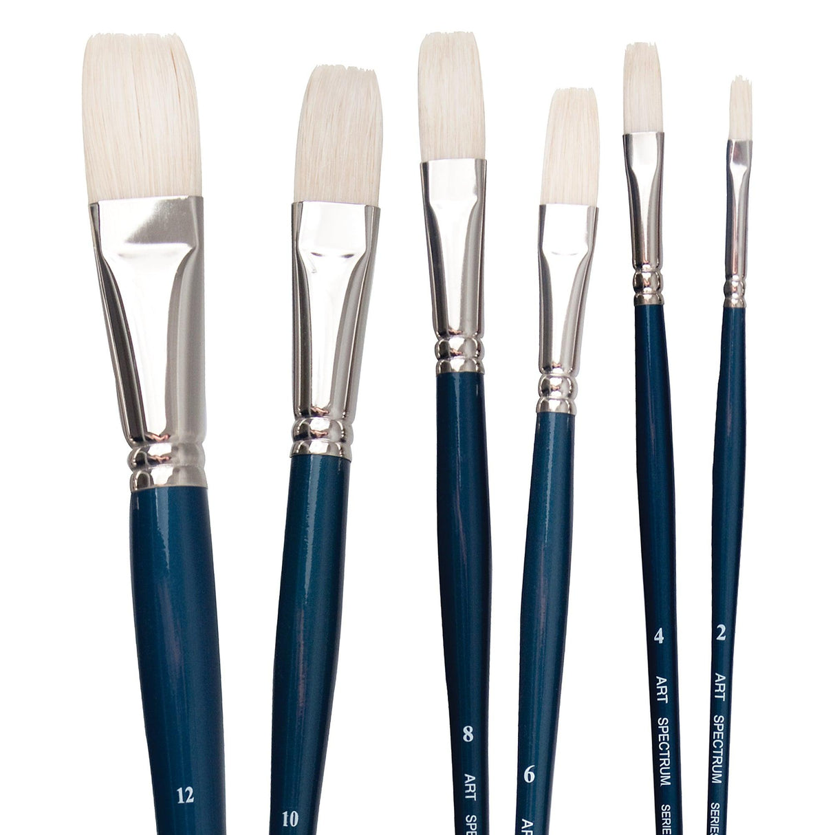 Art Spectrum Interlock 900 Flat Bristle Brushes - Zart