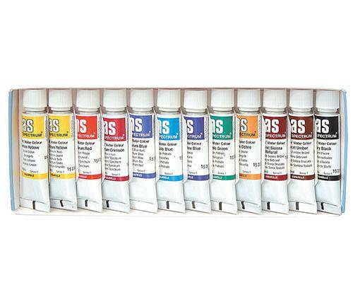 Art Spectrum Watercolour Paint 10mL Colours Pack of 12 - Zart