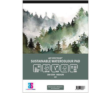 Art Spectrum Sustainable Watercolour Paper Pad - Zart