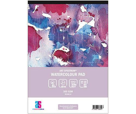 Art Spectrum Watercolour Paper Pad 300gsm Rough - Zart