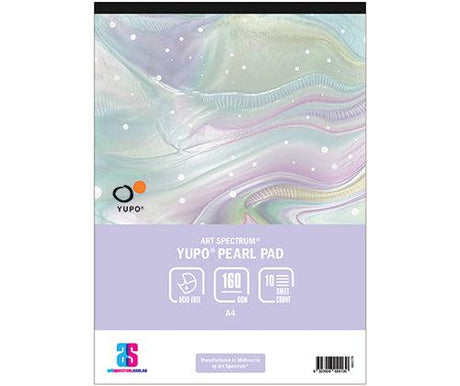 Art Spectrum Yupo Pad Pearl 160gsm A4 10 Sheets - Zart