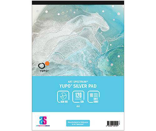 Art Spectrum Yupo Pad Silver 120gsm A4 10 Sheets - Zart