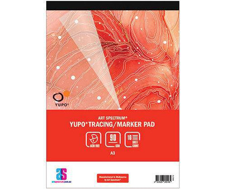 Art Spectrum Yupo Tracing/Marker Pad 90gsm A3 - Zart