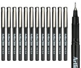 Artline 200 Fineliner Black Pack of 12 - Zart