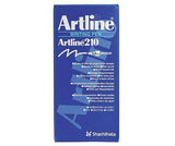 Artline 200 Fineliner Black Pack of 12 - Zart