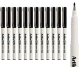 Artline 200 Fineliner Black Pack of 12 - Zart