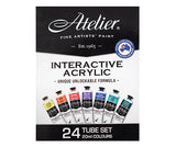 Atelier Acrylic Paint Set 20mL Pack of 24 - Zart