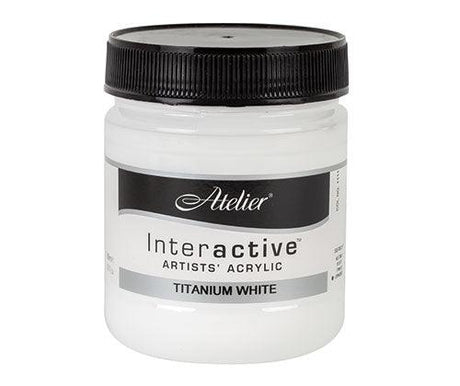 Atelier Interactive Acrylic Paint S1 Titanium White 500mL - Zart