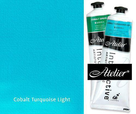 Atelier Interactive Acrylic S5 Turquoise Light 80mL - Zart