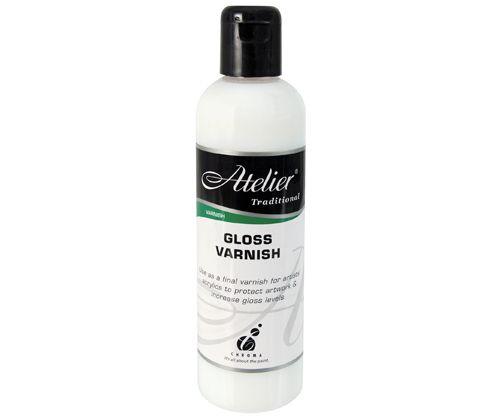 Atelier Acrylic Gloss Varnish 250mL - Zart