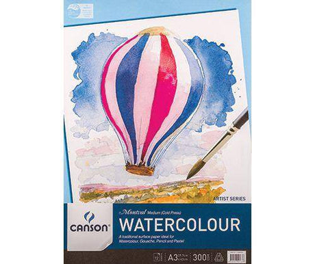 Montval Watercolour Paper Pad 300gsm Medium - Zart