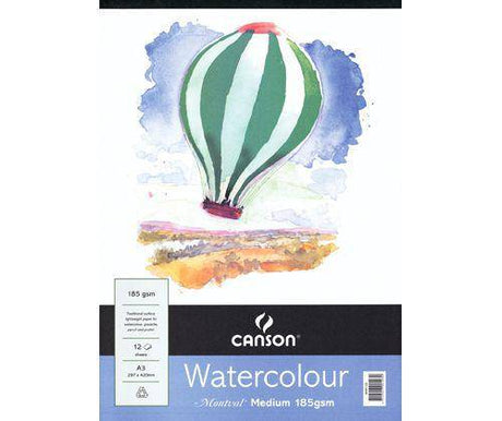 Montval Watercolour Paper Pad 185gsm Medium - Zart