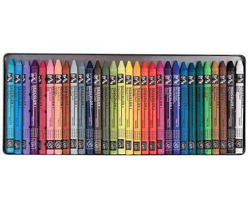 Caran D’Ache I Wax Pastels Pack of 30 - Zart