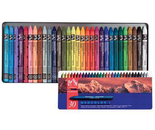 Caran D’Ache I Wax Pastels Pack of 30 - Zart