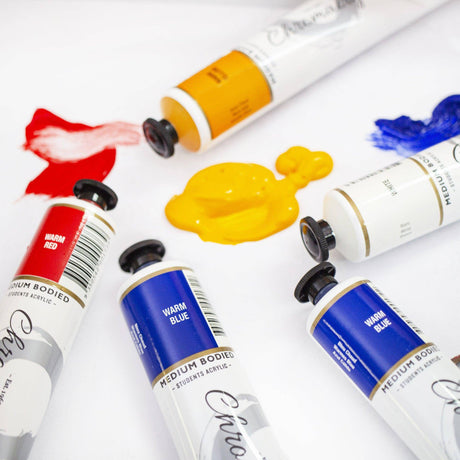 Chromacryl Acrylic Paint 75mL Tubes - Zart