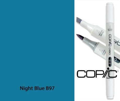 Copic Ciao Marker - B Blues - Zart