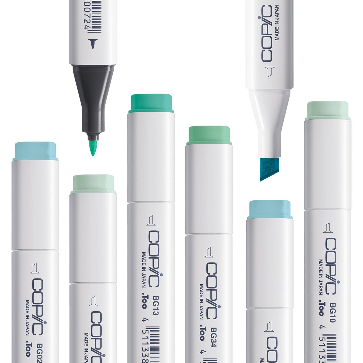 Copic Classic Marker - BG Blue Greens - Zart