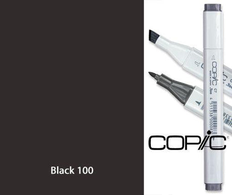 Copic Classic Marker 100 Black - Zart