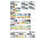 Copic Colour Chart - Zart