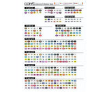 Copic Colour Chart - Zart