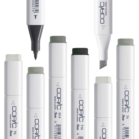 Copic Classic Marker - T Toner Greys - Zart