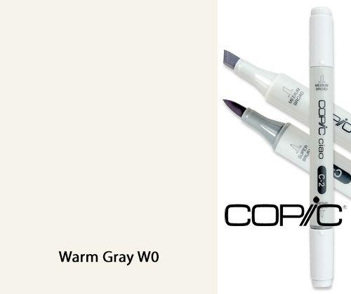 Copic Ciao Marker - W Warm Grey - Zart