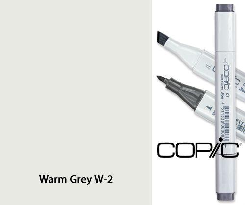 Copic Classic Markers - W Warm Greys - Zart