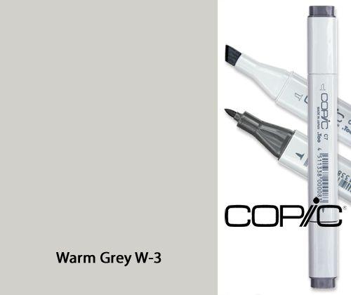 Copic Classic Markers - W Warm Greys - Zart